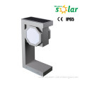 Aluminum Solar LED Outdoor Lighting Fixture Garden Light with 5W Solar Panel